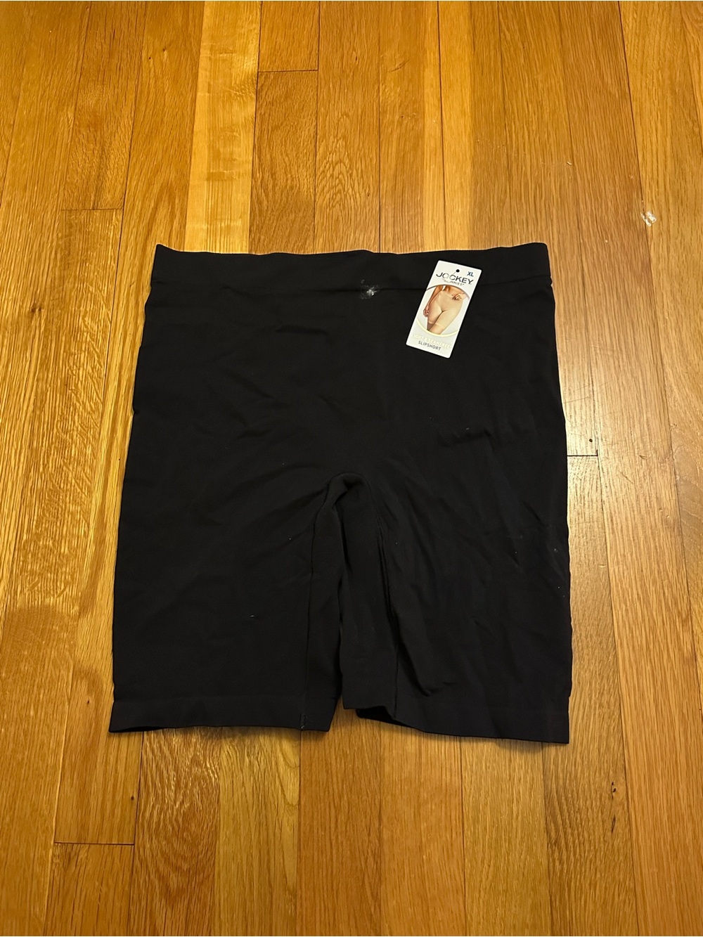 Jockey Black Women's Bike Shorts - Stretch Seamless Fit